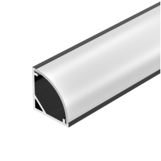 Алюминиевый профиль Arlight SL-KANT-H16-2000 BLACK 037116