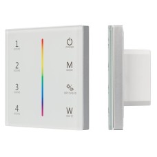 Панель Arlight Sens Smart-P22-RGBW White (12-24V, 4x3A, 2.4G) 025168