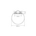 Профиль Arlight SL-ROUND-D60-2000 ANOD 019286