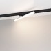 Трековый трехфазный светильник Arlight LGD-TUBE-TURN-4TR-L600-20W Warm3000 (BK, 180 deg, 230V) 036298(1)