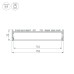 Алюминиевый профиль Arlight ARH-Power-W150-2000 Anod 036368