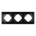 Рамка на 3 поста из натурального дерева Arlight FRM-XSILO-WD-3-SNL 051276