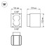 Настенный светильник Arlight LGD-Wall-Vario-J2G-12W Warm White 021933
