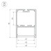 Профиль Arlight SL-LINE-4970-2000 ANOD 019297