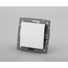 Механизм выключателя одноклавишный перекрёстный Arlight SWT-MKX1-PL-WH-V (250V, 10A) 049875