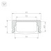 Профиль Arlight LINE-1708-2000 WHITE 044234(1)