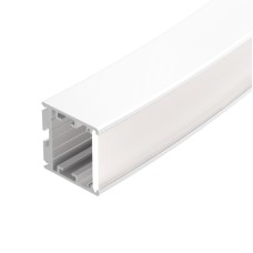 Алюминиевый профиль Arlight SL-ARC-3535-D320-W90 WHITE (260мм, дуга 1 из 4) 039592