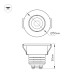 Мебельный светильник Arlight LTM-R50WH 5W Warm White 25deg