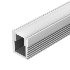 Алюминиевый профиль с экраном Arlight SL-Mini-8-2000 Anod+Opal 036832