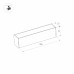 Трековый магнитный светильник Arlight MAG-FLAT-25-L200-6W Day4000 (BK, 100 deg, 24V, DALI) 046331