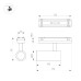 Трековый магнитный светильник Arlight MAG-VIBE-SPOT-R55-18W Day4000-MIX (WH, 24 deg, 48V, DALI) 045006