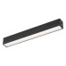 Трековый магнитный светильник Arlight MAG-FLAT-25-L200-6W Day4000 (BK, 100 deg, 24V, DALI) 046331