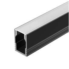 Алюминиевый профиль Arlight SL-MINI-8-H12-2000 BLACK 037106