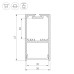 Алюминиевый профиль Arlight с экраном SL-LINE-3667-2500 WHITE+OPAL 036303
