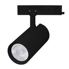 Трековый трехфазный светильник Arlight LGD-GERA-4TR-R90-30W Day4000 (BK, 24 deg, 230V) 055128