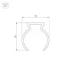 Профиль Arlight WPH-FLEX-D22-360deg-1000 053423
