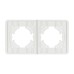 Рамка на 2 поста алюминиевая Arlight FRM-AKIRY-SFAL-2-SR 049737