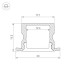 Алюминиевый профиль Arlight ARH-Line-2315-F-2000 Anod 036327