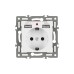 Механизм розетки с USB зарядкой Arlight SCT-MUAA-PL-WH (250V, 16A) 043733