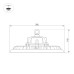 Подвесной светильник Arlight SP-ARIVA-DIM-R300-150W White5000 (BK, 60 deg, 230V, 0-10V) 052868