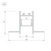 Профиль Arlight SL-Comfort22-Fantom-2000 Anod 033275