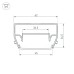 Профиль Arlight STRETCH-S-50-CEIL-CENTER-2000 (GAMMA50) 040700