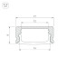 Профиль Arlight LINE-1708-2000 ANOD 040298