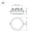 Встраиваемый светильник Arlight LTD-85SOL-5W Warm White 017988