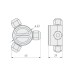 Разветвитель Arlight KLW-3 (4-10mm, IP67) 016901