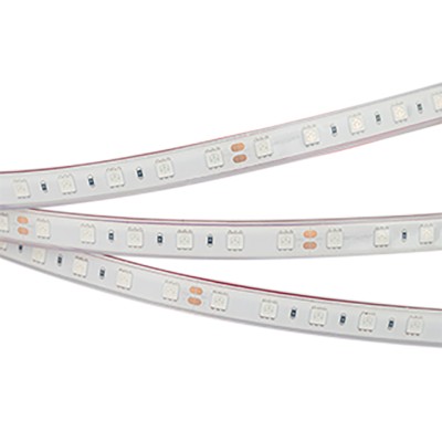 Светодиодная лента герметичная Arlight RTW-PFS-B60-13mm 24V Green (14.4 W/m, IP68, 5060, 5m) 033789