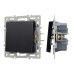 Механизм выключателя одноклавишный перекрестный  Arlight SWT-MKX1-PL-BK (250V, 16A) 043719
