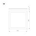 Светодиодная панель Arlight DL-INTENSO-S300x300-18W Day4000 (WH, 120 deg, CRI90, 230V) 043550