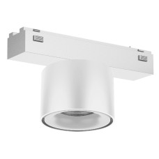 Трековый магнитный светильник Arlight MAG-VIBE-POINT-R75-10W Warm3000 (WH, 24 deg, 48V) 044466