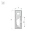 Силиконовый профиль Arlight WPH-FLEX-0616-SIDE-S9-5m FULL BLACK 045842