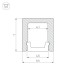 Алюминиевый профиль Arlight ARH-Micro-0607-2000 Anod 036398