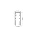 Профиль Arlight ALU-HANDRAIL-2000 FOR GLASS 17.5 015477