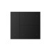 Накладка панели Arlight KNX-23-3G-SUF Black (Backlightless) 052876