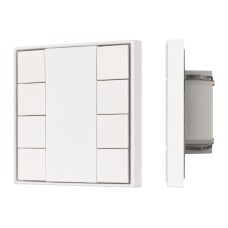 Кнопочная панель Arlight KNX-301-22-8-SH-IN White BUS, Frame 037723