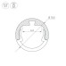 Профиль Arlight Round-D10.5-2000 Anod Black 033036