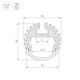 Алюминиевый профиль Arlight ARH-ROUND-D16-2000 ANOD 039217