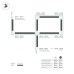 Коннектор Х-образный Arlight LGD-4TR white 026142