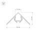 Профиль Arlight ARH-DECORE-S12-EXT-F-2000 ANOD внешний 023897