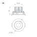 Встраиваемый светильник Arlight MS-FORECAST-BUILT-TURN-R102-12W Day4000 033659(1)