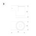 Уличный настенный светильник Arlight LGD-RAY-WALL-R65-9W Warm3000 (GR, 23 deg, 230V) 038153