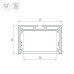 Алюминиевый профиль Arlight SL-Line-4932-3000 Black 036254