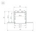 Алюминиевый профиль Arlight LINIA32-FANTOM-2000 ANOD 049950