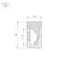 Силиконовый профиль Arlight WPH-FLEX-1018-SIDE-S10-20m WHITE 041089