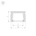 Профиль Arlight PIK-1007-2000 ANOD 023856