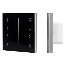 Панель Arlight Smart-P34-Dim-IN Black (230V, 0-10V, Sens, 2.4G) 028112
