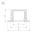 Профиль Arlight PDS-F-2000 ANOD 012083